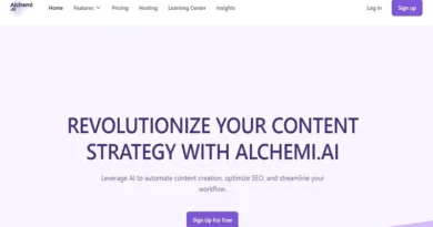 Alchemi.ai：内容创建和SEO优化的自动化