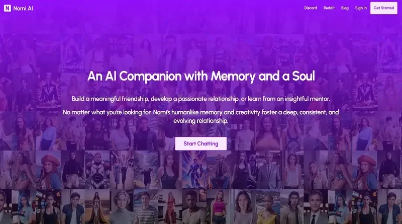 Nomi.ai: Teman manusia yang mengejutkan dengan kecerdasan buatan
