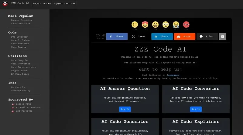 ZZZ Code AI: Platform untuk meningkatkan efisiensi dan akurasi pengkodean
