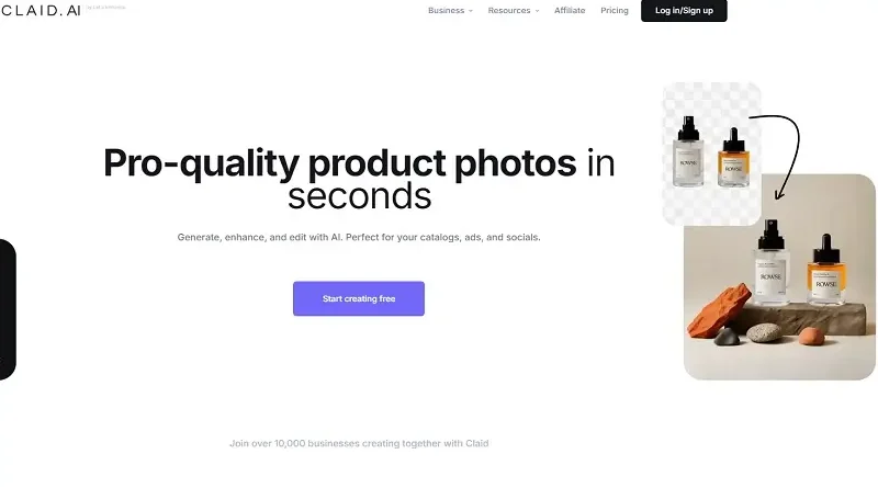 Claid.ai: Создавайте качественные фотографии товаров