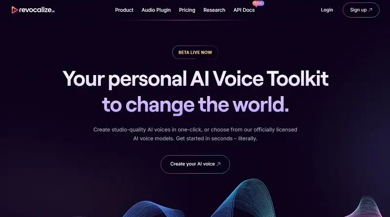 Revocalize AI：スタジオ品質の革新的なボイスオーバーを作成