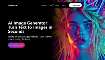 ArtSpace.ai: V nekaj sekundah spremenite besedilo v slike