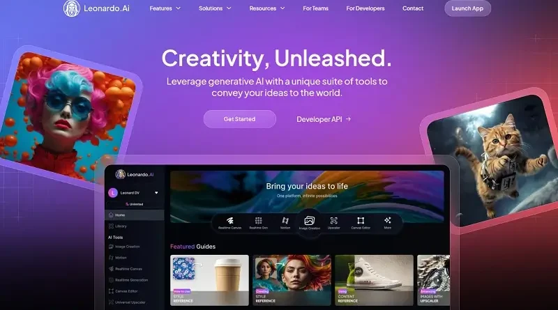Leonardo AI: Генератор искусства с использованием искусственного интеллекта