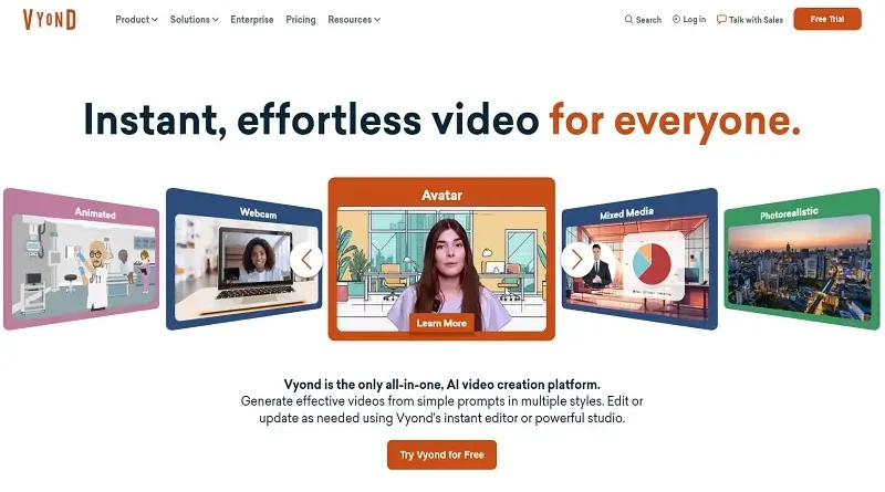 Vyond: Platform untuk membuat video dengan bantuan kecerdasan buatan